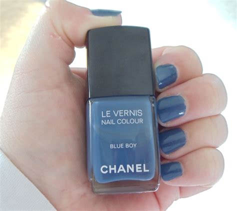 boy de chanel nail polish|Chanel nail polish navy blue.